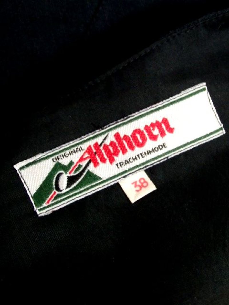 画像3: 大人可愛いアンティークフラワープリント切り替えしデザイン 黒地にコンチョボタンがPOINT 大人クラシカル ディアンドル チロルワンピース ドイツ民族衣装 舞台 演奏会 フォークダンス オクトーバーフェスト 【6192】