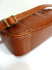 画像9: レザー ブラウン 色合いカタチが可愛い レディース レトロ ショルダー 鞄 バッグ【6279】 (9)