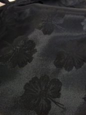 画像9: ヨーロッパ古着　フラワー織り×フラワーパッチ装飾★重ね着にも便利で可愛い!!スリップキャミドレスワンピース (9)