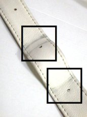 画像12: 巾着型 レザー ホワイト 大振りパーツ レディース ヴィンテージ ショルダー 鞄 バッグ【6503】 (12)
