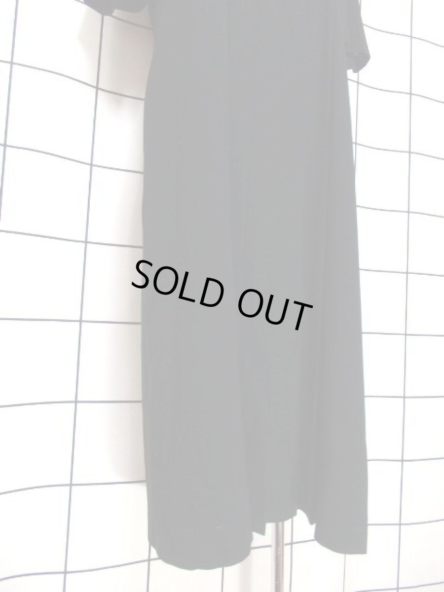 画像12: フラワーレース ブラック 黒 70年代 レトロ パーティー フォーマル クラシカル 半袖 昭和レトロ 国産古着 ヴィンテージドレス【6760】 (12)