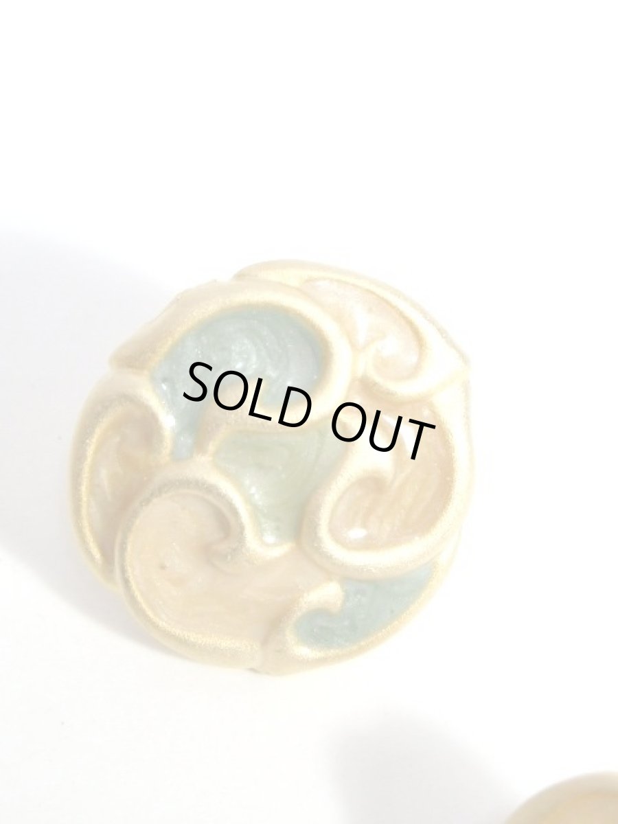 画像3: レトロアンティーク ヴィンテージイヤリング 大ぶり【6800】 (3)