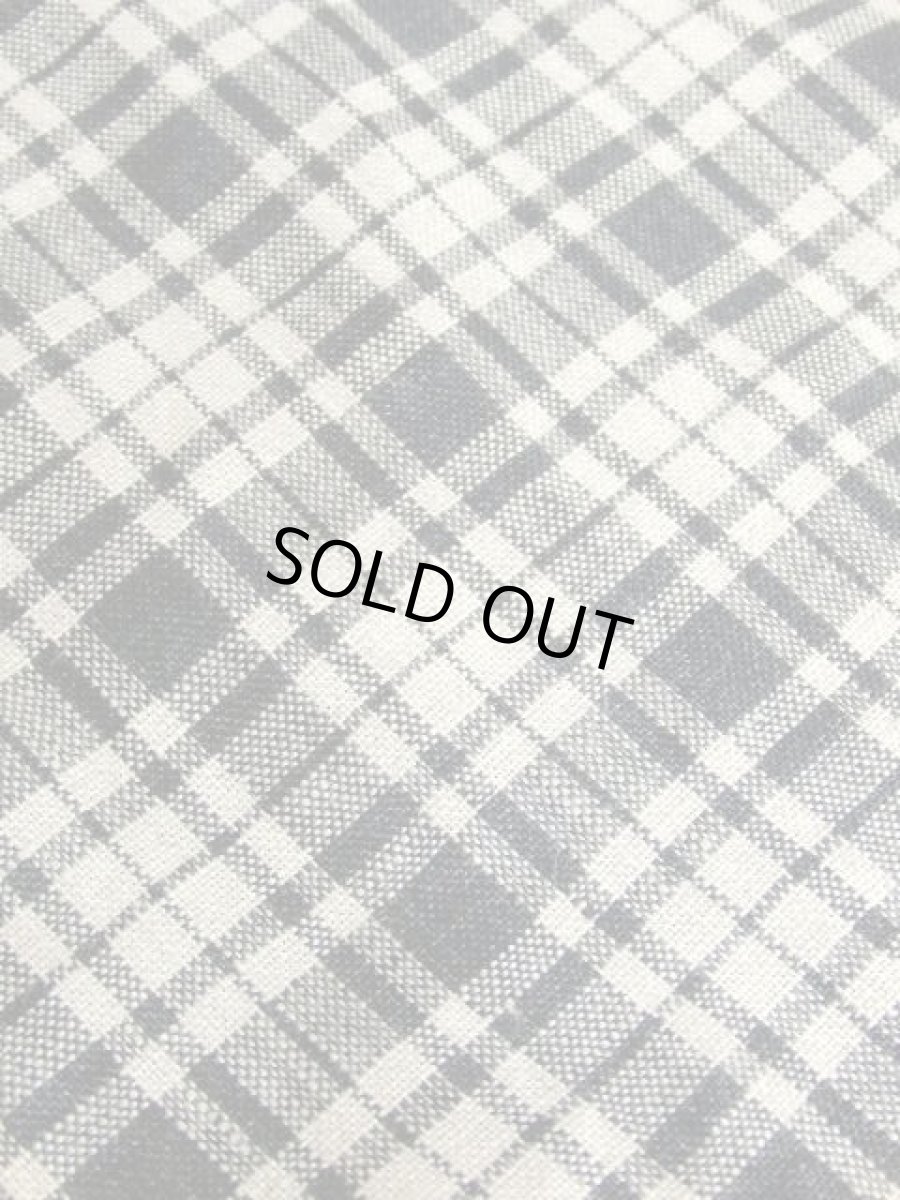 画像17: チェック柄 グレー モノトーン 前開き 切り替えし 袖あり フォークロア ディアンドル チロルワンピース ドイツ民族衣装 舞台 演奏会 フォークダンス オクトーバーフェスト【6949】 (17)