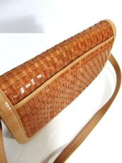 画像9: レザー編み上げ 色合いカタチが可愛い レディース レトロ ショルダー 鞄 バッグ【7001】 (9)