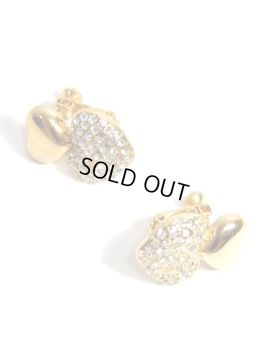 画像3: レトロアンティーク ヴィンテージイヤリング ハート【7095】 (3)