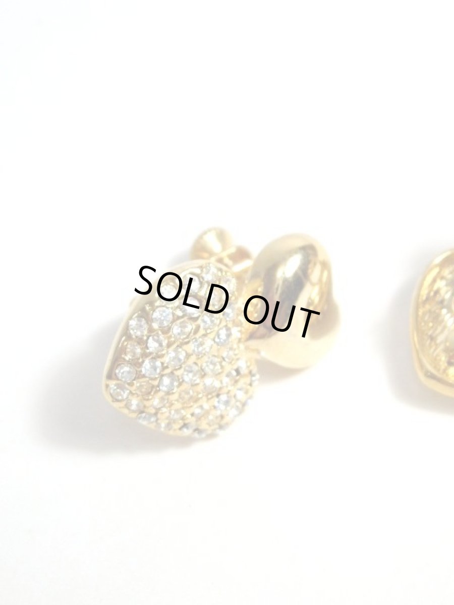 画像2: レトロアンティーク ヴィンテージイヤリング ハート【7095】 (2)