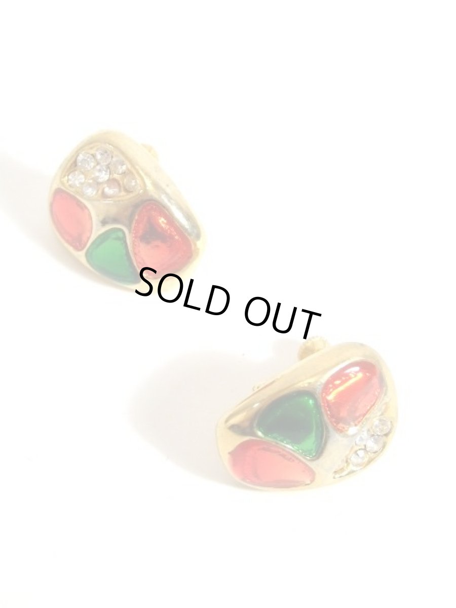 画像2: レトロアンティーク ヴィンテージイヤリング【2518】 (2)