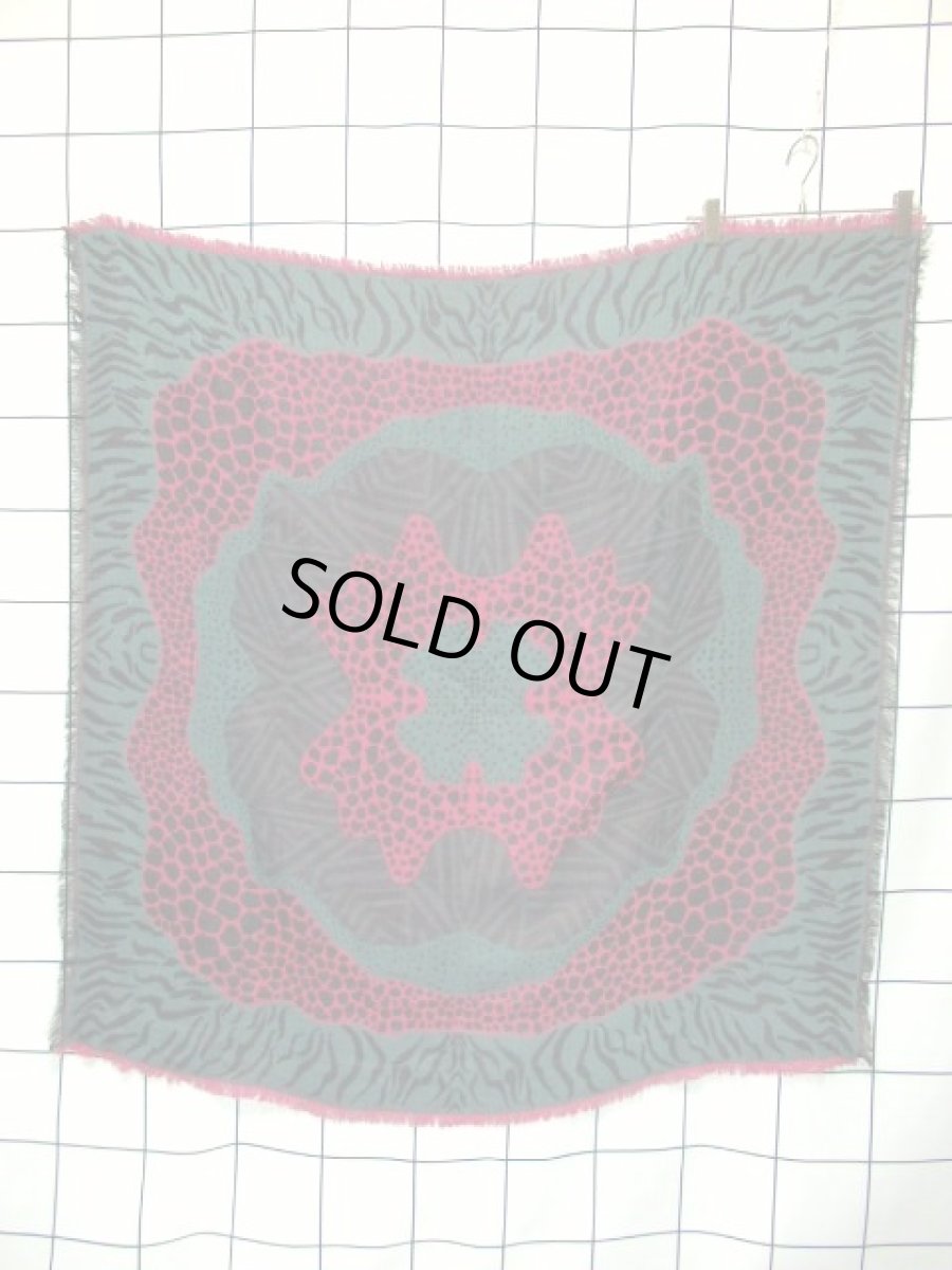 画像2: レトロ ヨーロッパ古着 ショール (2)