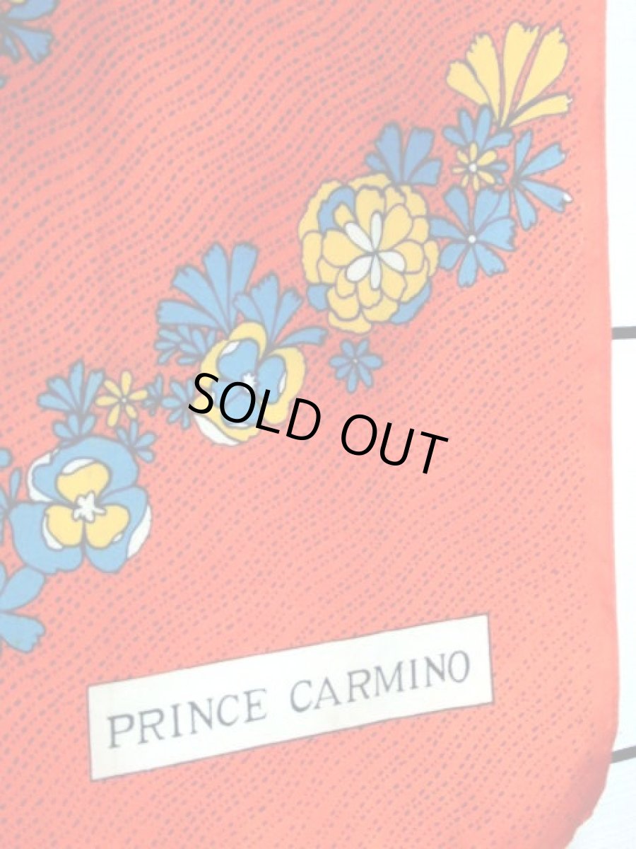 画像7: レトロアンティーク ヴィンテージスカーフ 花柄【7255】 (7)