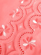 画像12: フォークロア刺繍 ピンク 長袖 レトロ ヨーロッパ古着 ヴィンテージ刺繍ブラウス【7268】 (12)