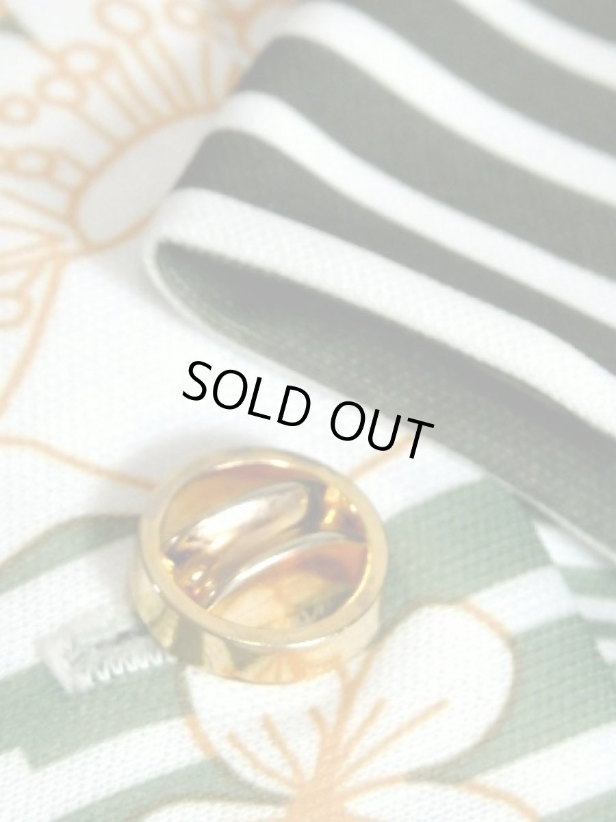 画像19: 花柄 ボーダー 前開き グリーン ホワイト マキシ丈 長袖 レトロ USA古着 ヴィンテージワンピース【7296】 (19)