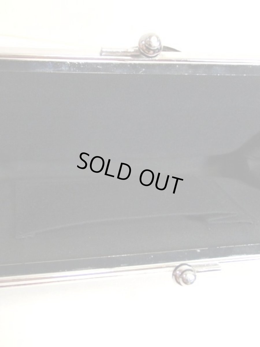 画像5: パーティースタイル レザー ブラック 上品 大人クラシカル レディース レトロ クラッチ 鞄 バッグ (5)