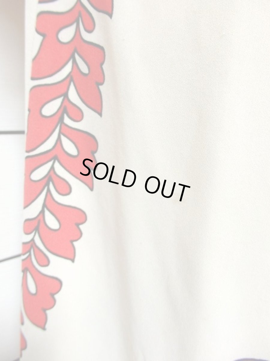 画像17: 70's レトロポップ 花柄モチーフ ヴィンテージ フレア袖 レディース 昭和レトロ 国産古着 レトロワンピース【7342】 (17)