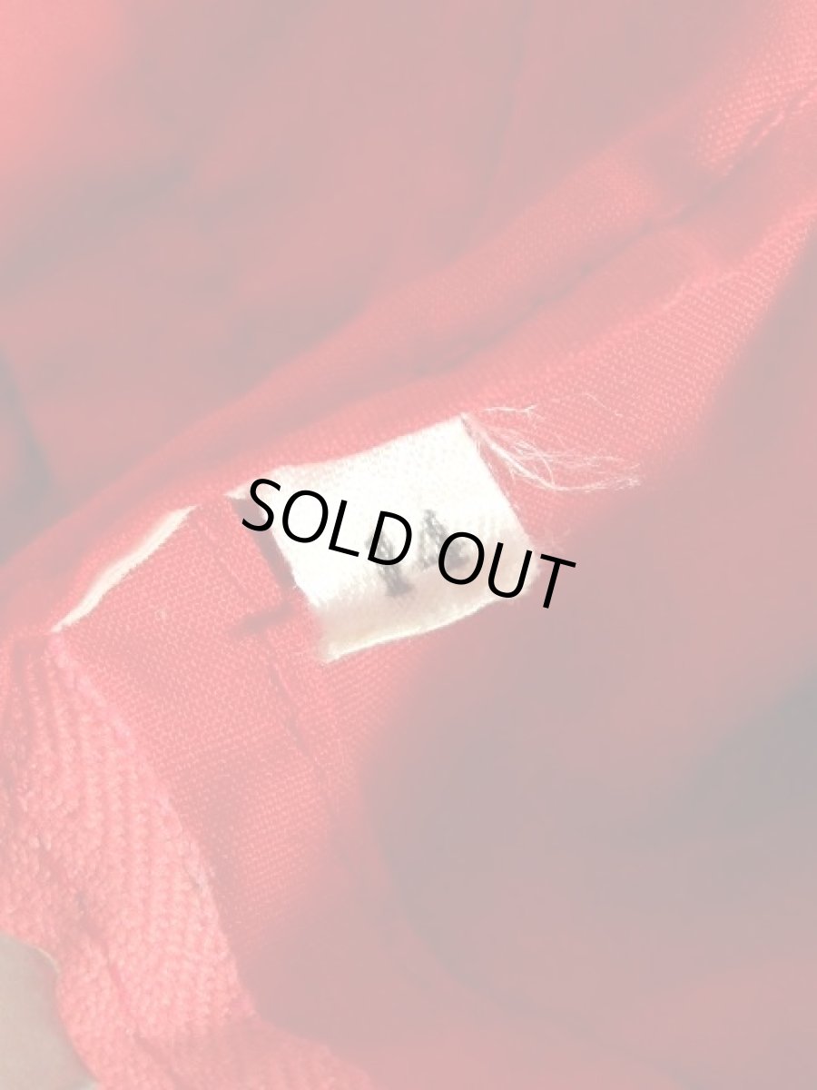 画像17: 刺繍 レッド TALONジッパー スカートスリット フォークロア レトロ USA古着 ヴィンテージ刺繍ドレス【7444】 (17)