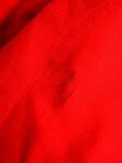 画像19: 刺繍 レッド TALONジッパー スカートスリット フォークロア レトロ USA古着 ヴィンテージ刺繍ドレス【7444】 (19)