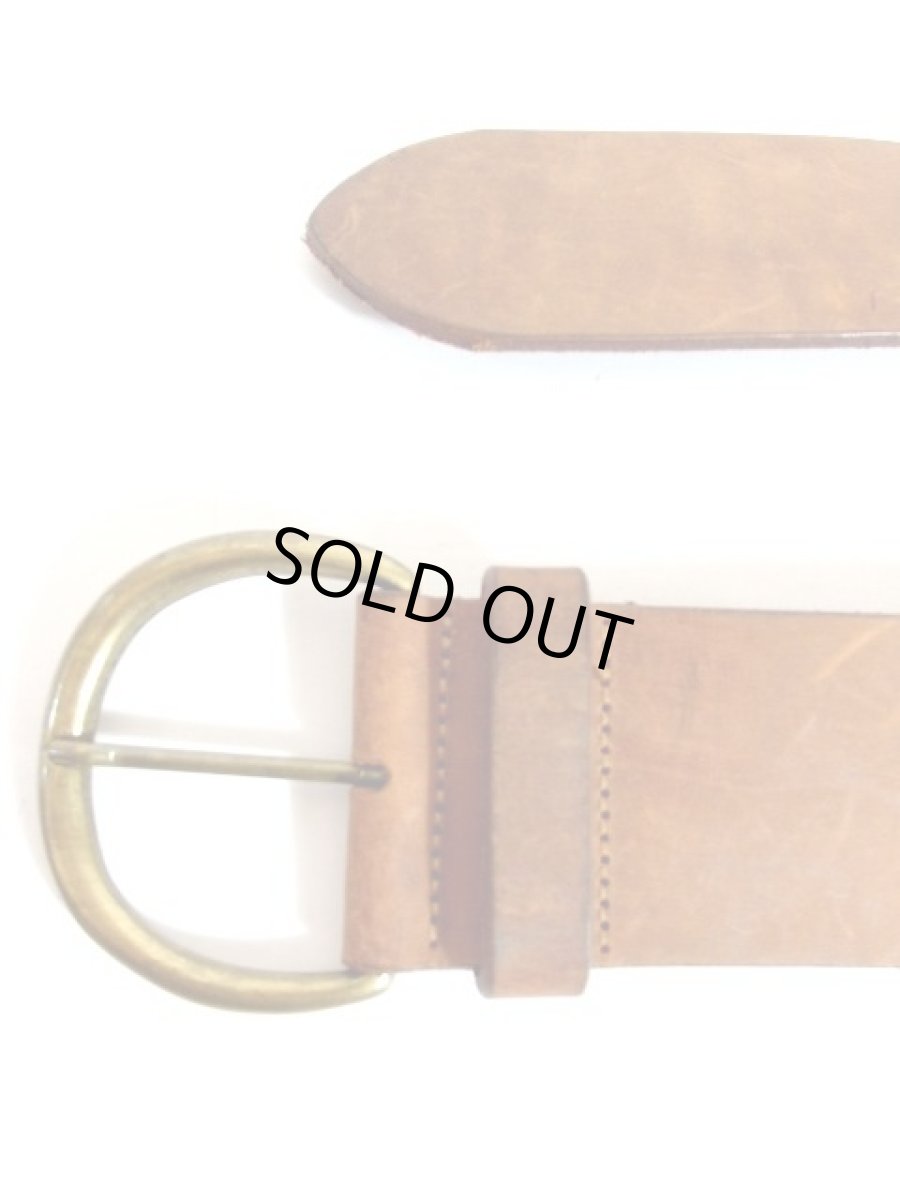 画像6: レザー ブラウン レトロ ヴィンテージ USA古着 ベルト【7458】 (6)