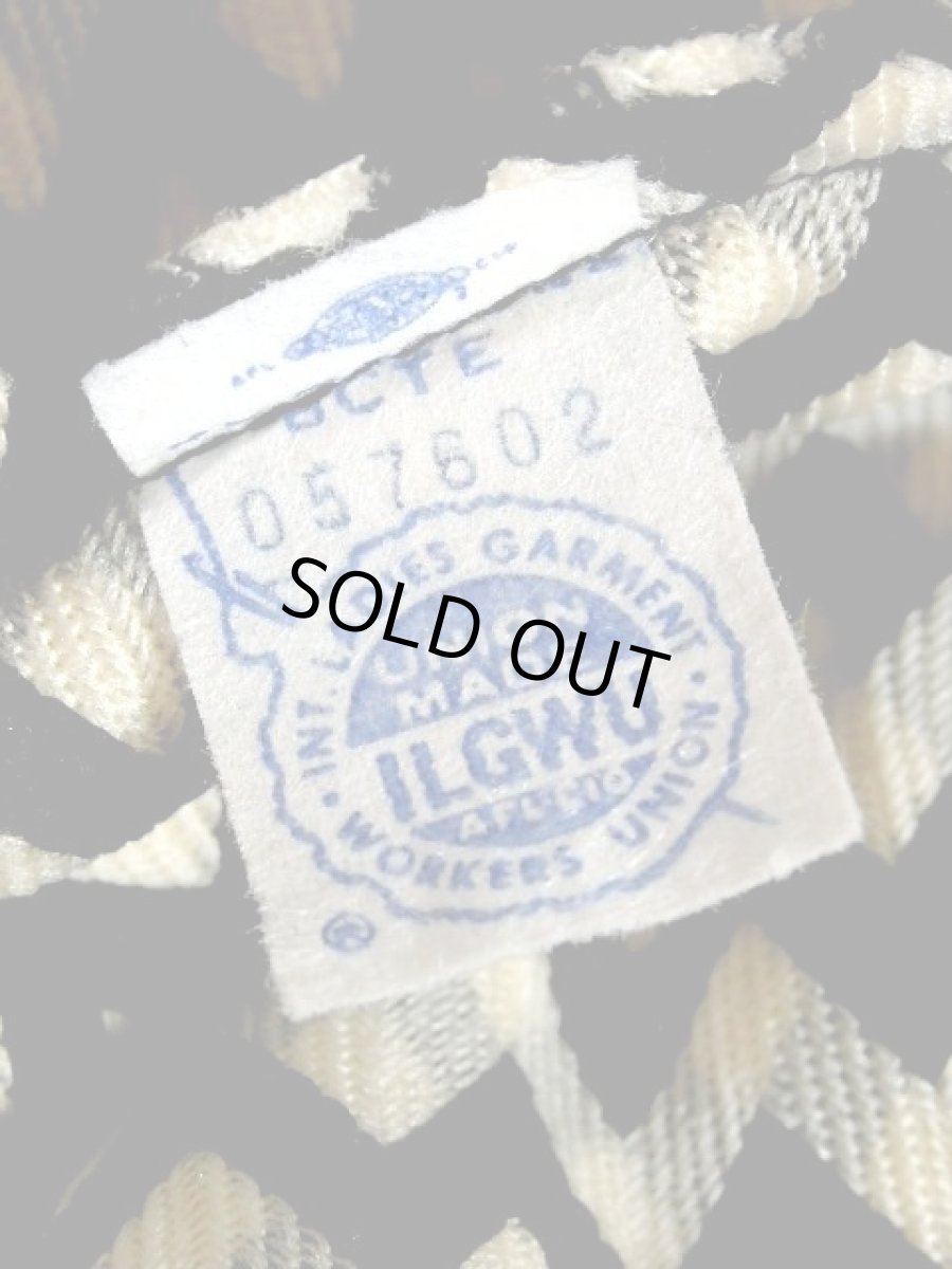 画像18: アメリカ古着 ヴィンテージ ワンピース ニット タートルネック チェック柄 レトロ (18)