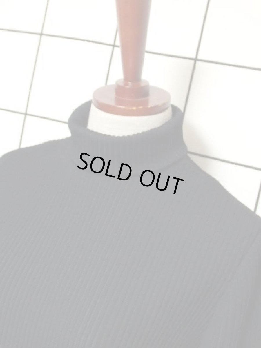 画像9: アメリカ古着 ヴィンテージ ワンピース ニット タートルネック チェック柄 レトロ (9)