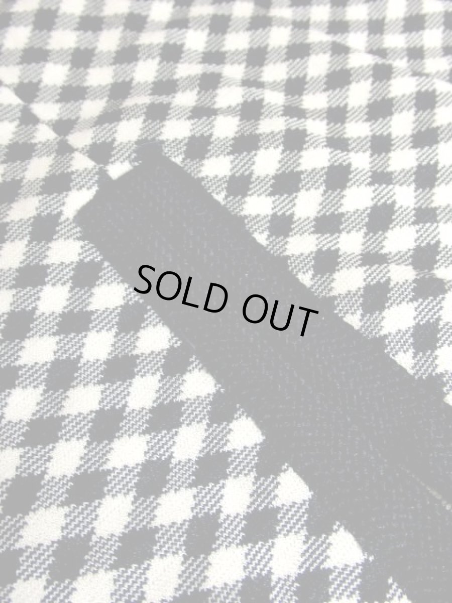 画像15: アメリカ古着 ヴィンテージ ワンピース ニット タートルネック チェック柄 レトロ (15)