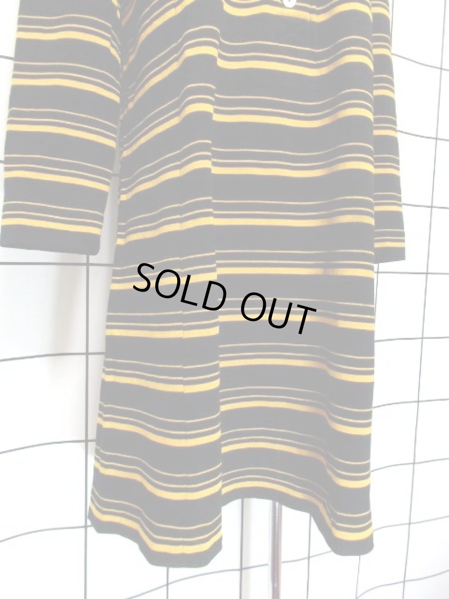 画像12: ヨーロッパ古着 ワンピース ヴィンテージ ボーダー柄 長袖 レトロ (12)