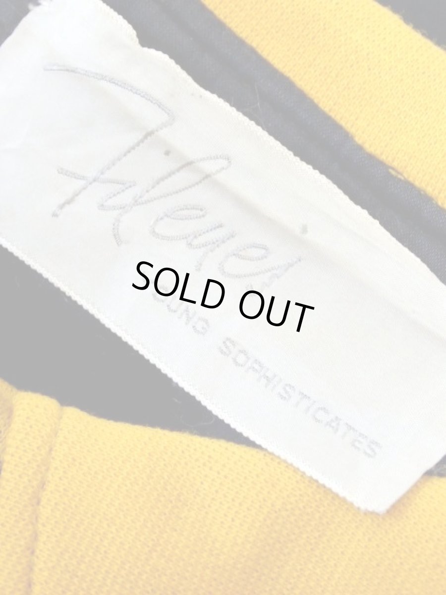 画像15: ヨーロッパ古着 ワンピース ヴィンテージ ボーダー柄 長袖 レトロ (15)