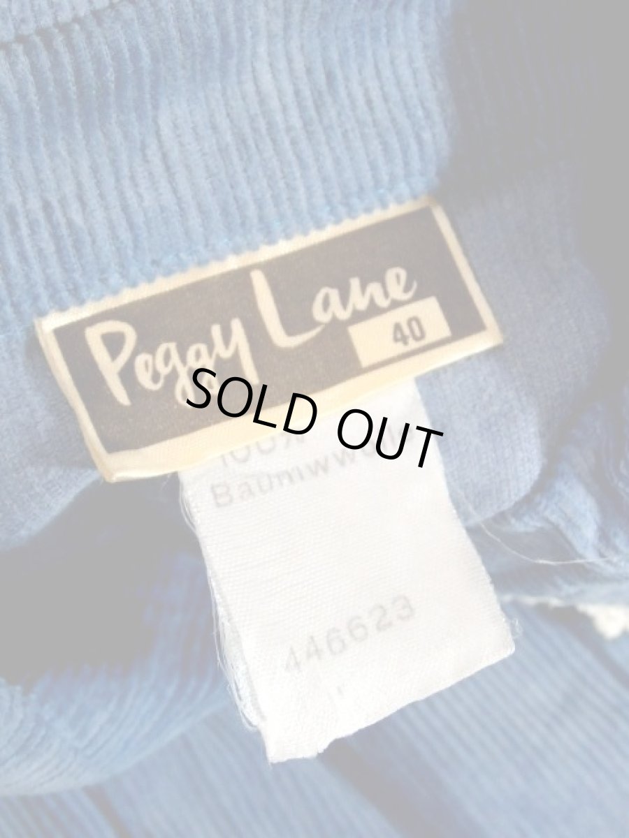 画像17: ヨーロッパ古着 ワンピース ヴィンテージ コーデュロイ レース 前開き レトロ 長袖 (17)