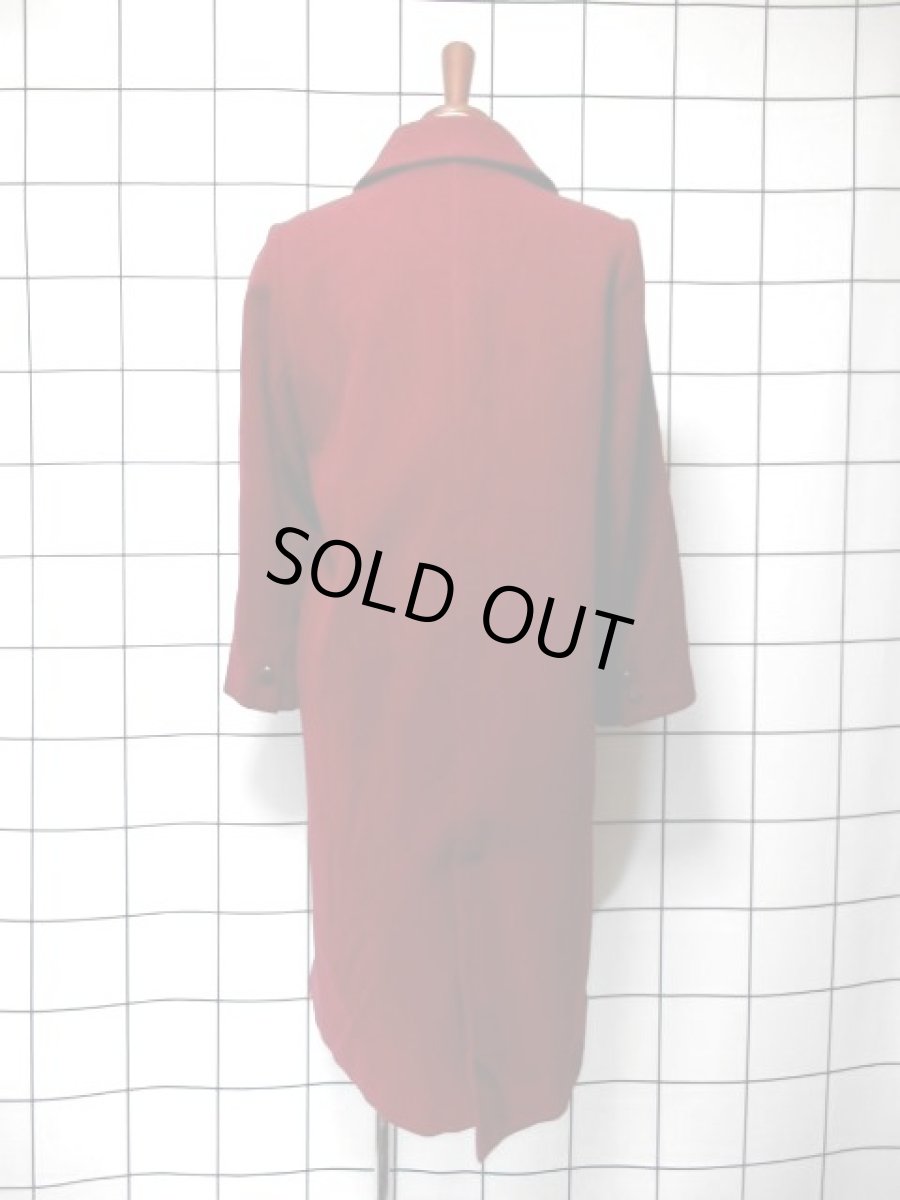 画像5: レトロコート 綺麗なシルエット古着 ウール (5)