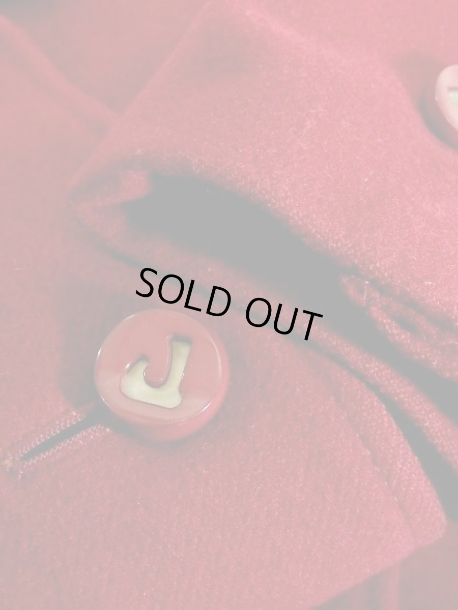 画像14: レトロコート 綺麗なシルエット古着 ウール (14)