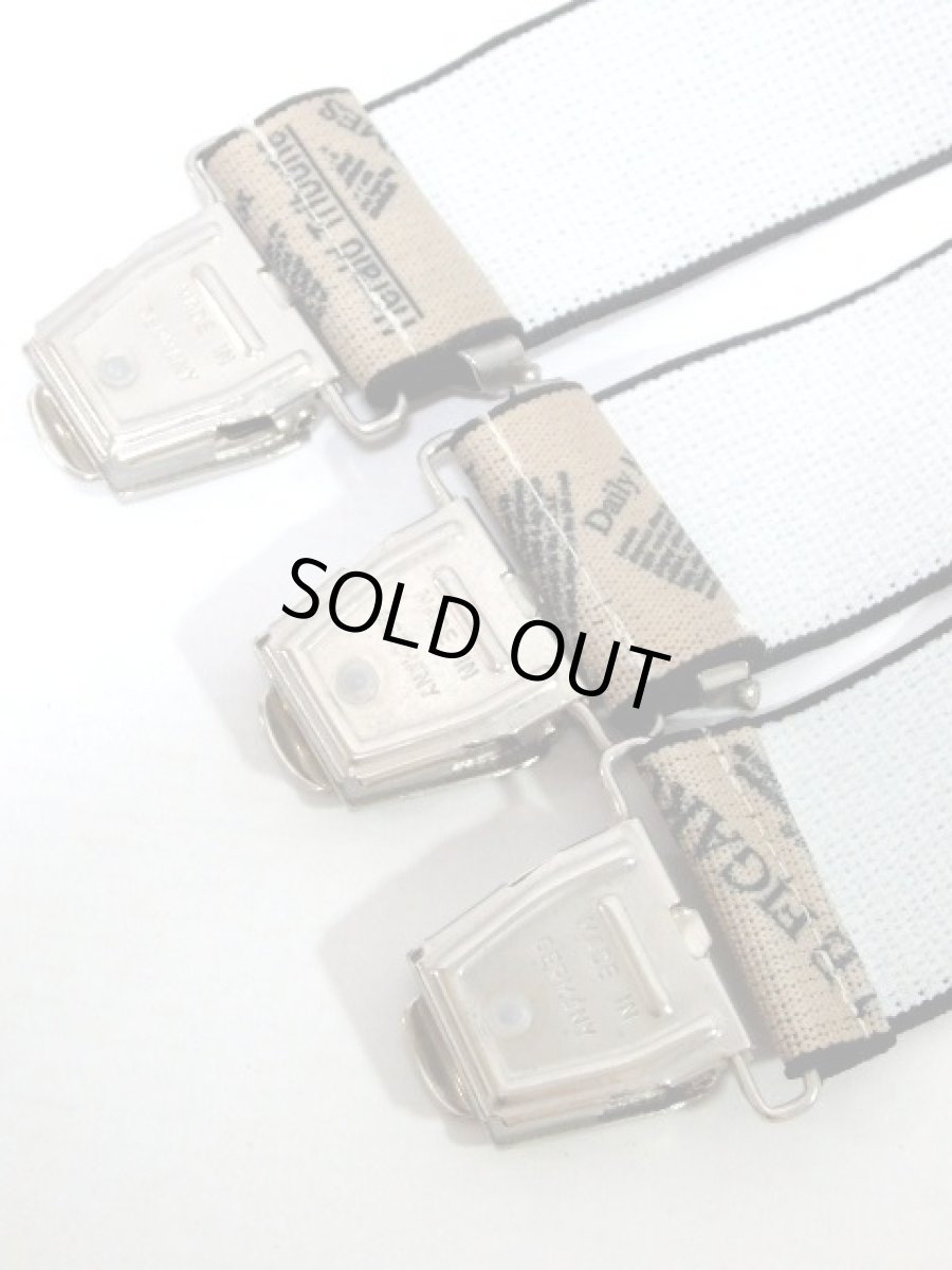 画像8: サスペンダー レトロ ヴィンテージ ヨーロッパ ドイツ製 英字柄【7693】 (8)