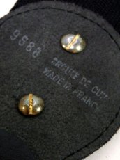 画像8: フランス製 フェイクレザー ブラック ゴム レトロアンティーク ヴィンテージ ヨーロッパ 古着 ベルト【7690】 (8)