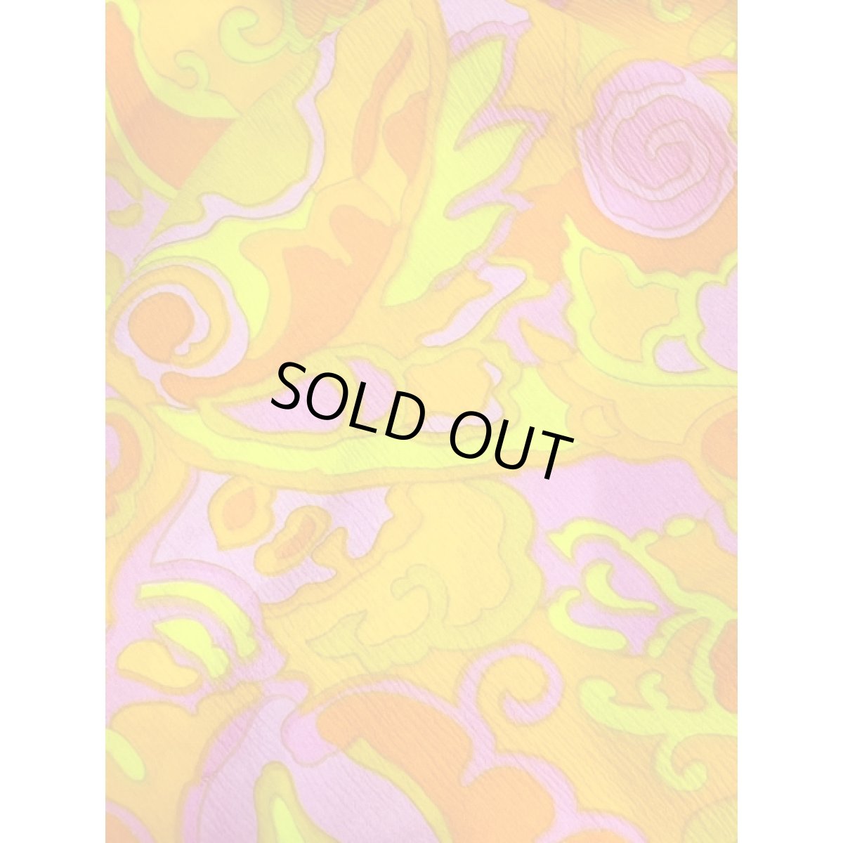 画像12: サイケ ポップ 70's 衣装にもおすすめ ノースリーブ レトロ ヨーロッパ古着 ヴィンテージドレス【V7808】 (12)