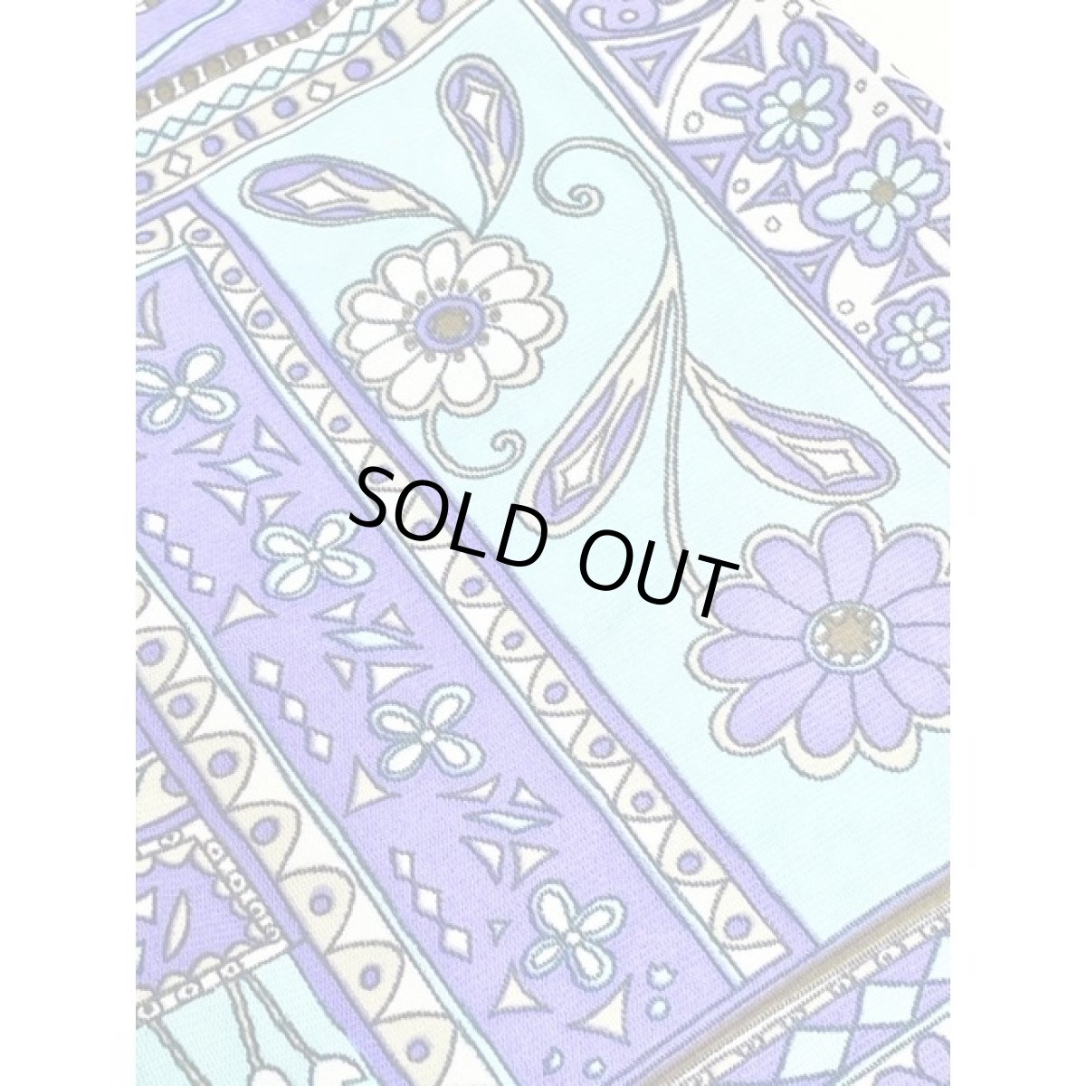 画像15: 70年代 ポップ 花柄 ベルト紐SET 半袖 ヨーロッパ古着 ヴィンテージワンピース【V7859】  (15)