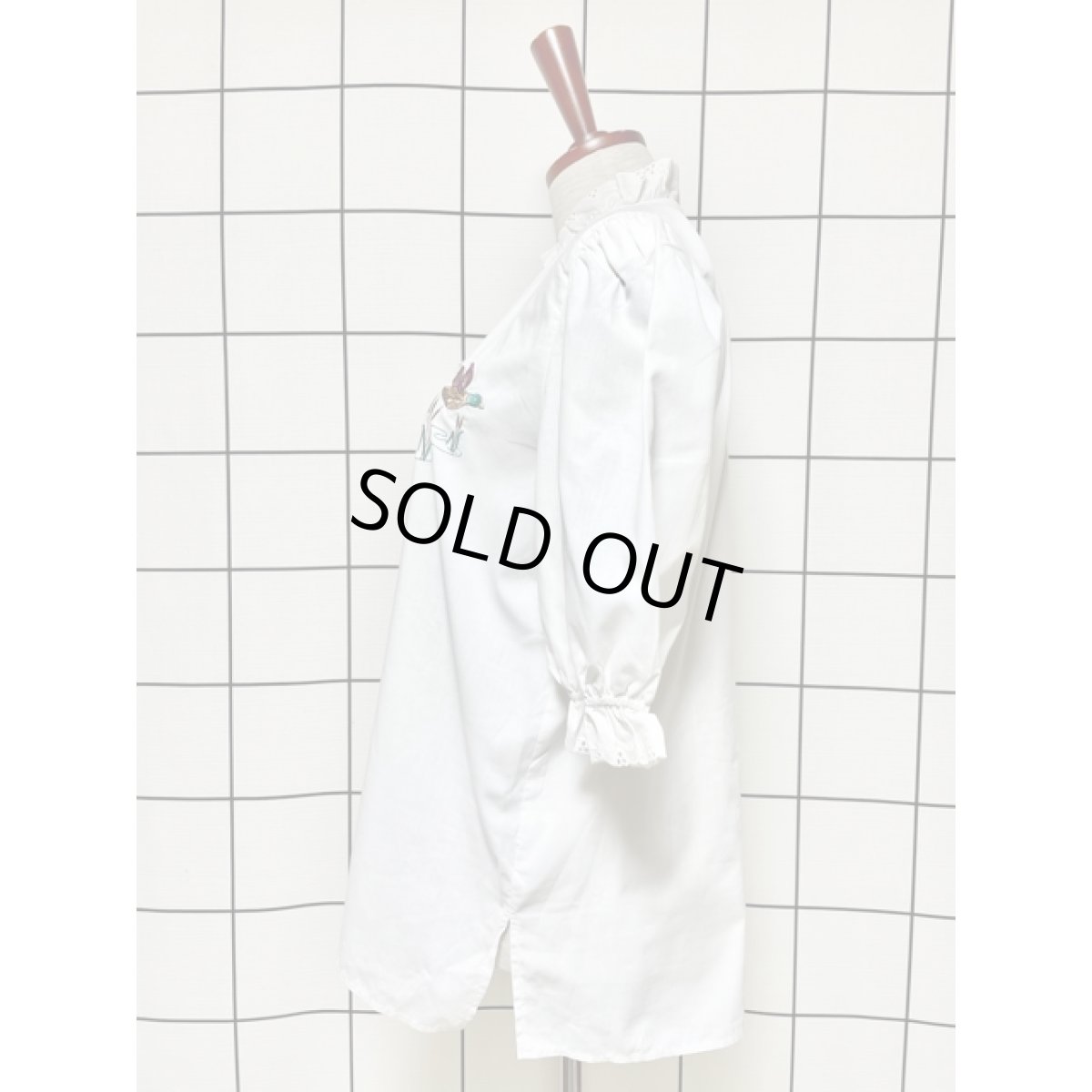 画像6: 鳥刺繍 フリルレース襟 ディアンドル チロルブラウス ドイツ民族衣装 舞台 演奏会 フォークダンス オクトーバーフェスト (6)