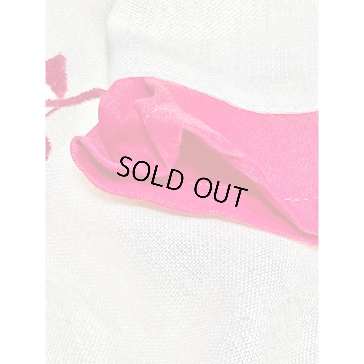 画像17: 花刺繍 フリル レトロ USA古着 ヴィンテージガウン (17)