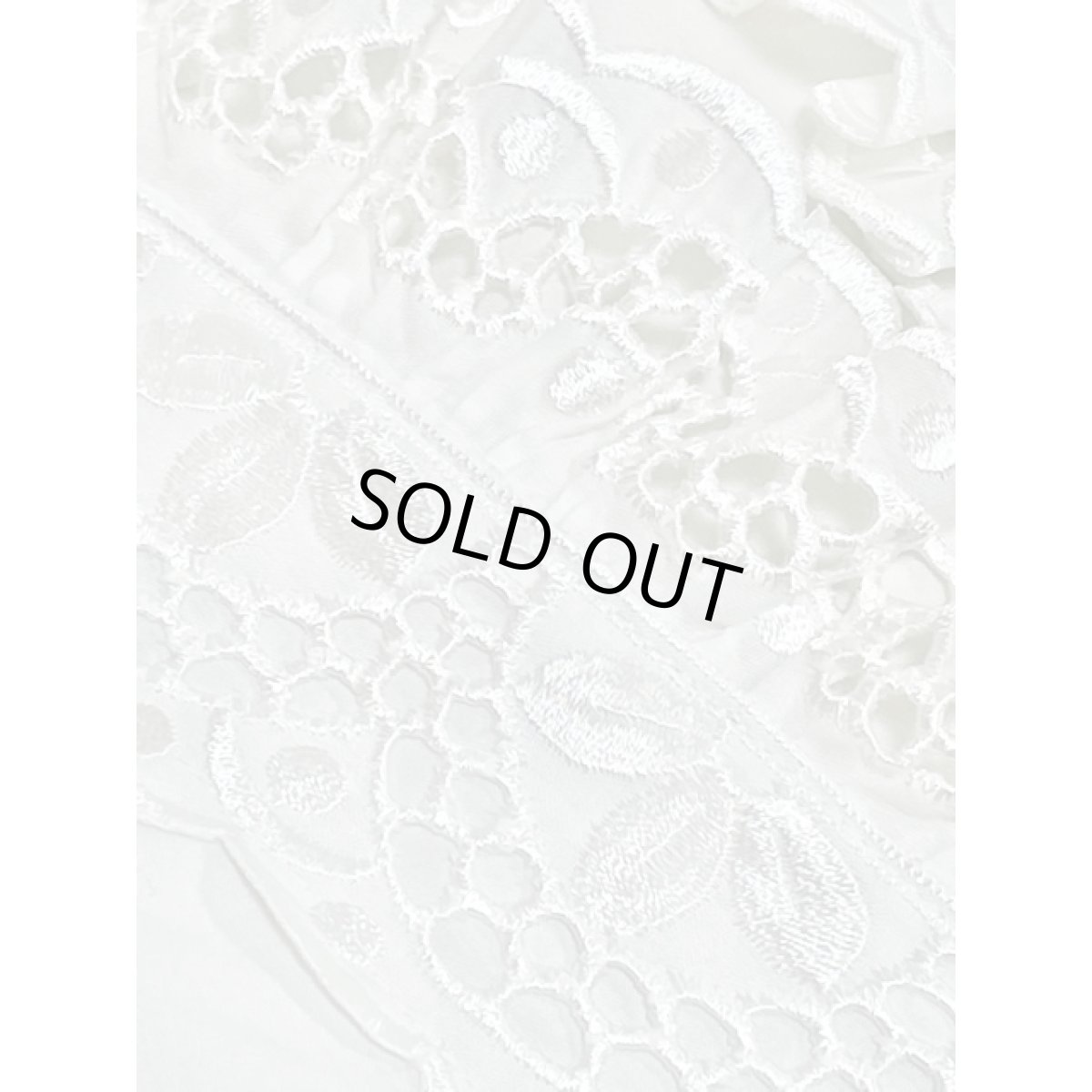 画像11: カットワークレース お花刺繍 ホワイト フリル襟 レトロボタン クラシカル ディアンドル チロルブラウス ドイツ民族衣装 舞台 演奏会 フォークダンス オクトーバーフェスト (11)