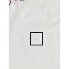 画像14: お花刺繍 ホワイト ピンクステッチ フォークロア ガーリー レトロ 長袖 ヨーロッパ古着 ヴィンテージスモックブラウス (14)