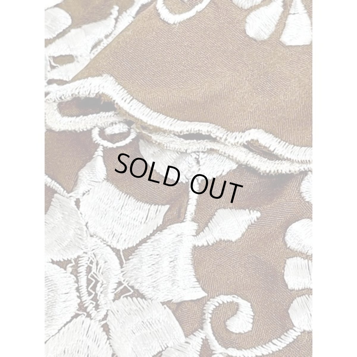 画像12: 見事なお花刺繍が素敵すぎる めずらしい刺繍デザイン レトロフォークロアなヴィンテージ刺繍ブラウス【5280】 (12)