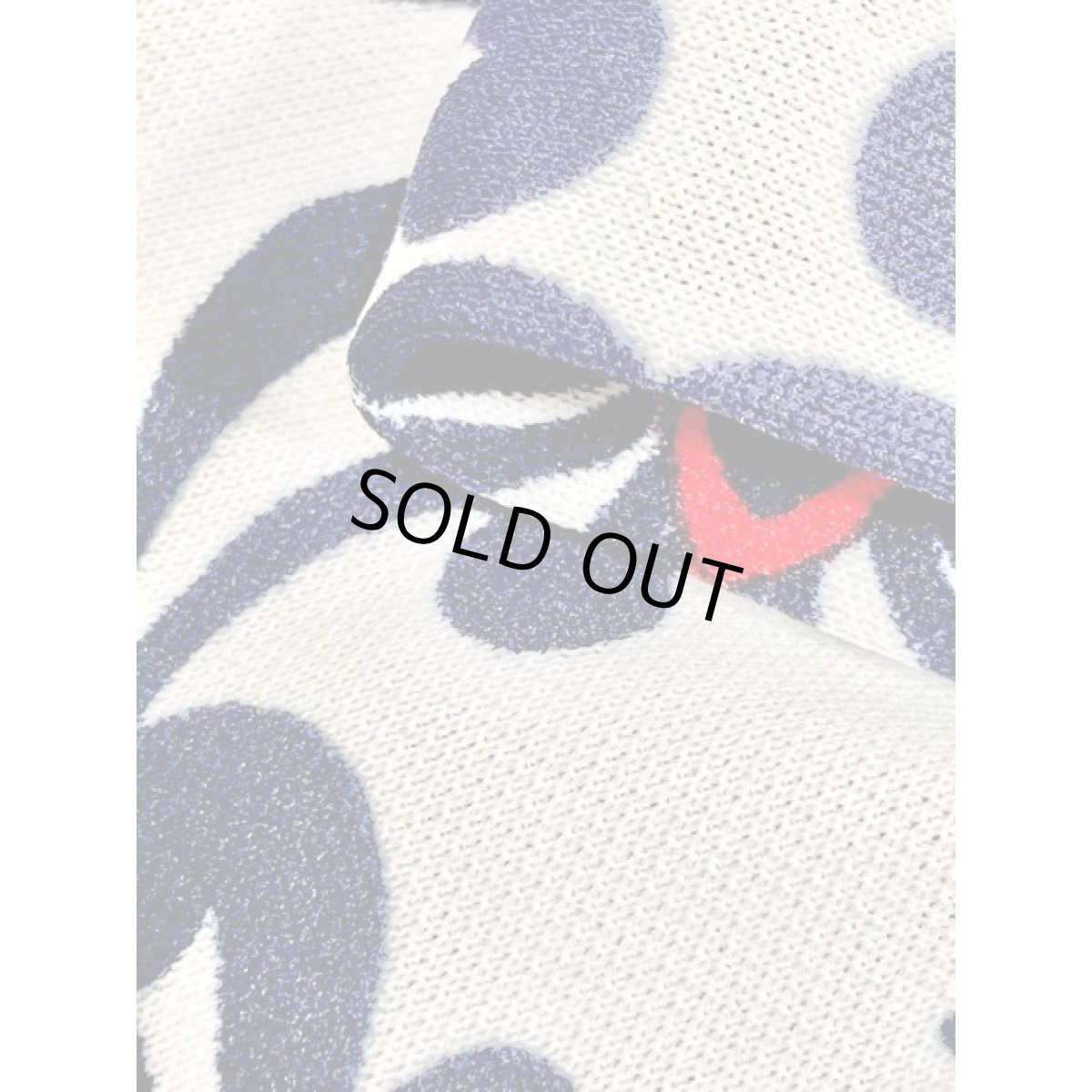 画像17: 70's オリエンタル調柄 ネイビー ホワイト レッド クラシカル 半袖 レトロ ヨーロッパ古着 ヴィンテージワンピース【5567】 (17)