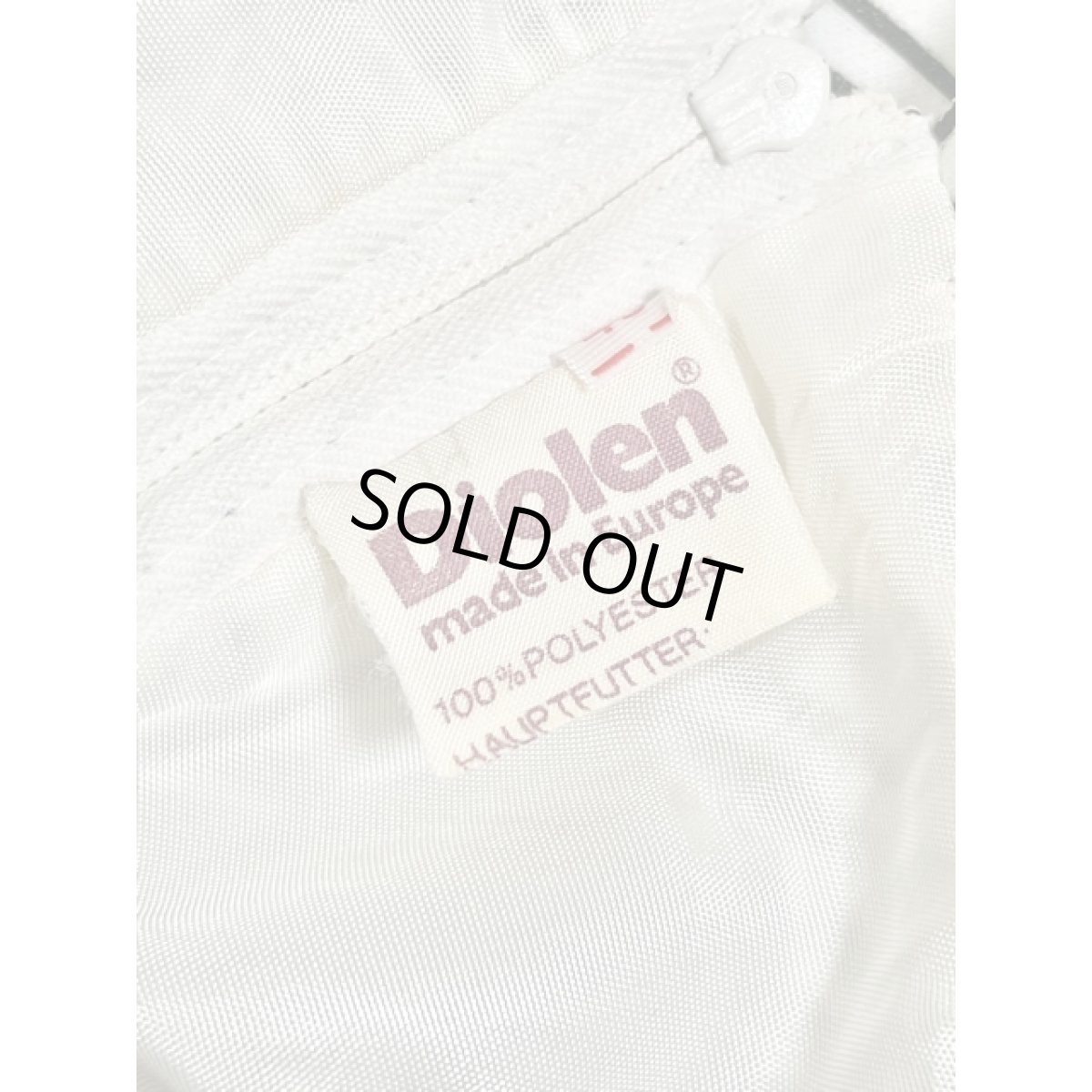 画像15: 斜めストライプ柄 70年代 モノクロ 半袖 レトロモダン ヨーロッパ古着 ヴィンテージワンピース (15)