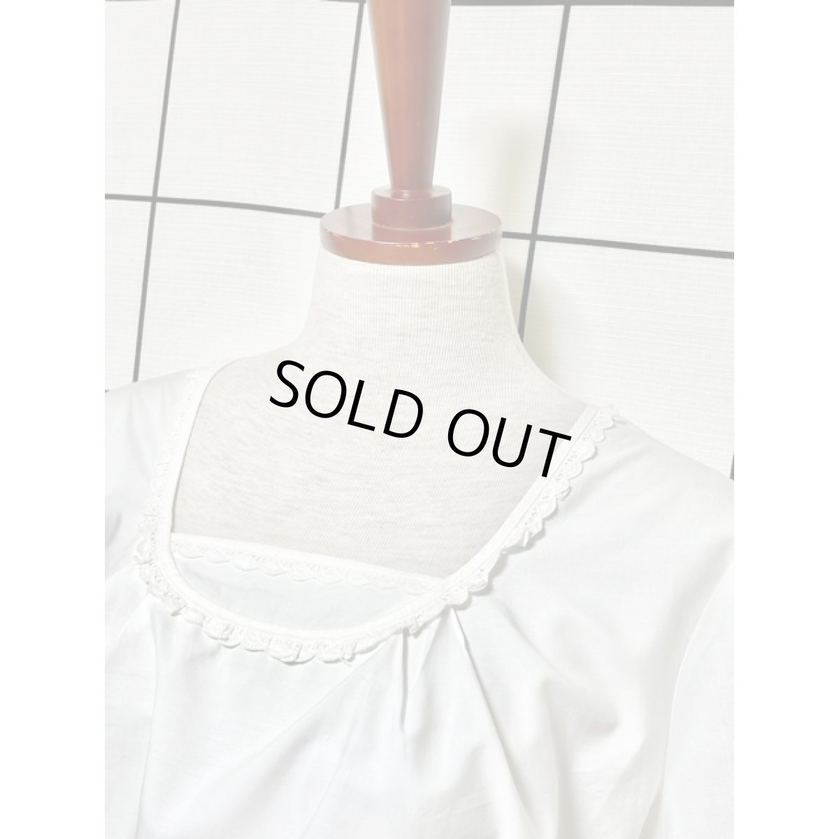 画像7: ショート丈 ホワイト レース使い ディアンドル ヴィンテージブラウス ドイツ民族衣装 舞台 演奏会 フォークダンス オクトーバーフェスト (7)