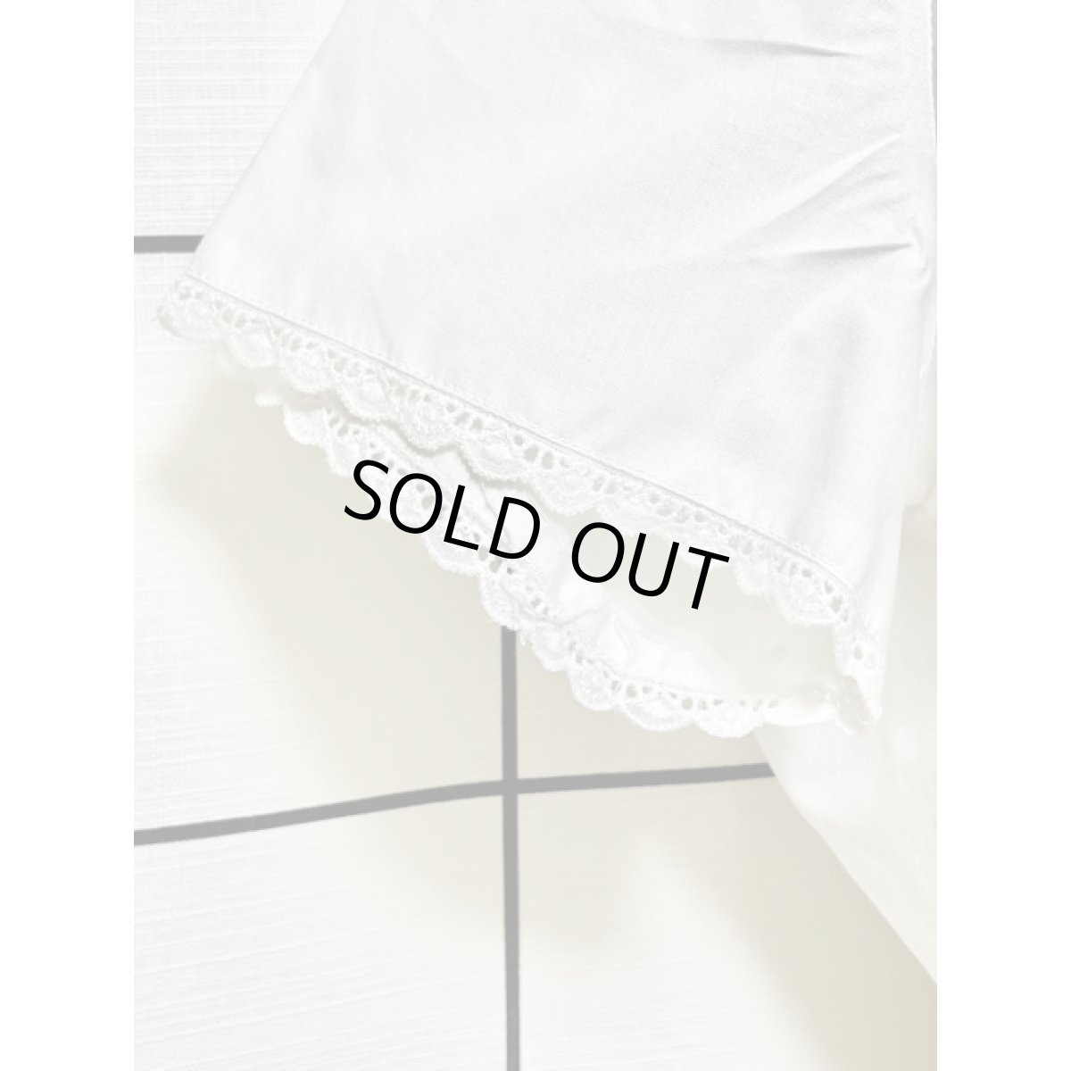 画像4: ショート丈 ホワイト レース使い ディアンドル ヴィンテージブラウス ドイツ民族衣装 舞台 演奏会 フォークダンス オクトーバーフェスト (4)