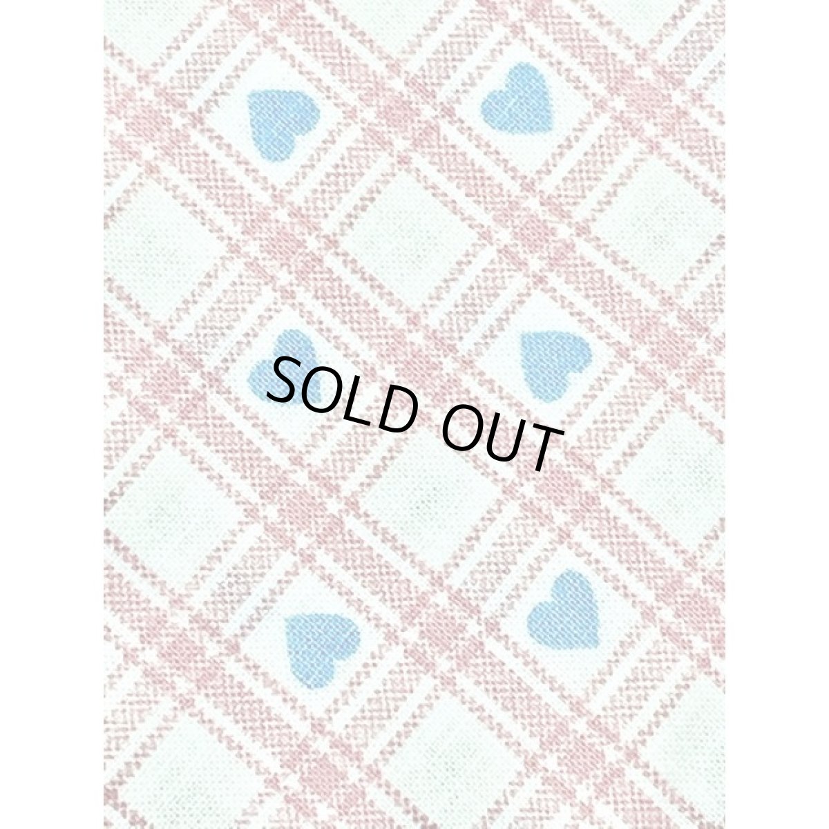 画像12: ハート柄 チェック柄 ノースリーブ レトロ ヨーロッパ古着 ヴィンテージジャンパースカート【7193】 (12)