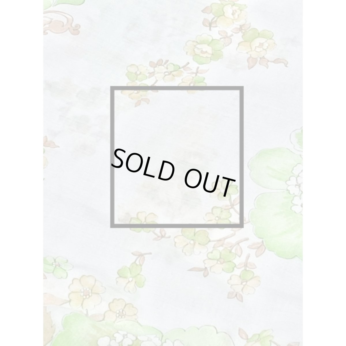 画像16: ヨーロッパ古着　可愛らしいフラワー柄×レース装飾♪　ふんわり乙女ガーリーヴィンテージワンピース (16)