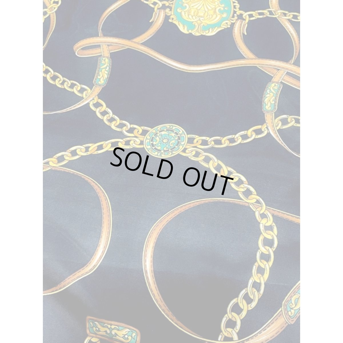 画像5: レトロアンティーク ヴィンテージスカーフ ヨーロッパ【7905】 (5)