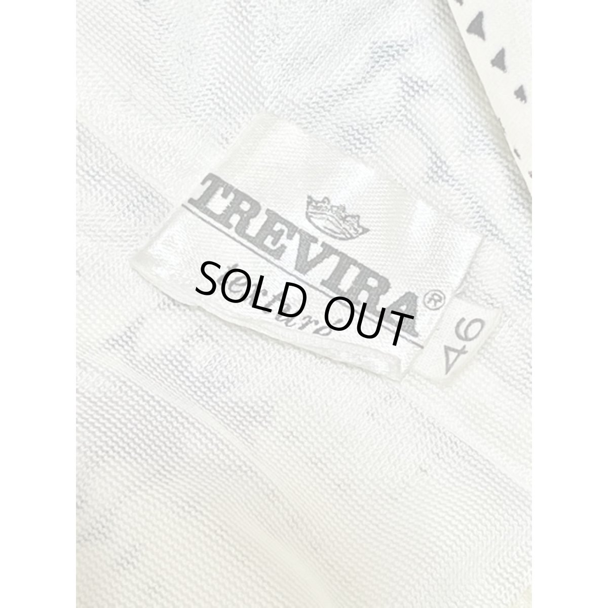 画像15: フランス古着 花柄 ホワイト ブラック パープル 半袖 レトロ ヨーロッパ古着 ヴィンテージワンピース (15)