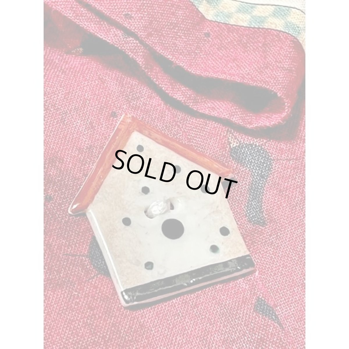 画像18: 鳥の巣箱柄 鳥柄 巣箱型ボタン ノースリーブ レトロ USA古着 ヴィンテージワンピース【V7945】 (18)