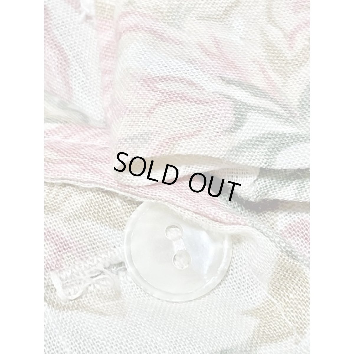 画像16: ボタニカル柄 ウエストゴム クラシカル 半袖 レトロ USA古着 ヴィンテージワンピース【7944】 (16)