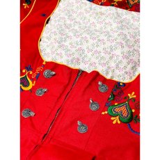 画像11: チロルワンピース ハート刺繍 ジッパー ドイツ民族衣装 オクトーバーフェスト (11)