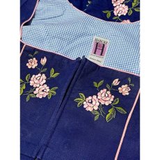 画像10: チロルワンピース 花刺繍 フロントジッパー ドイツ民族衣装 オクトーバーフェスト (10)