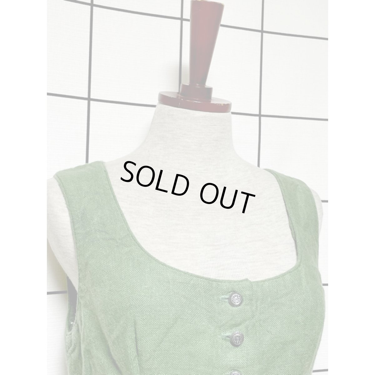 画像3: チロルワンピース 小花柄 切り替えし ドイツ民族衣装 オクトーバーフェスト (3)